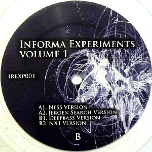 V.A.(NESS,JEROEN SEARCH,DEEPBASS,NX1)  / INFORMA EXPERIMENTS VOLUME 1