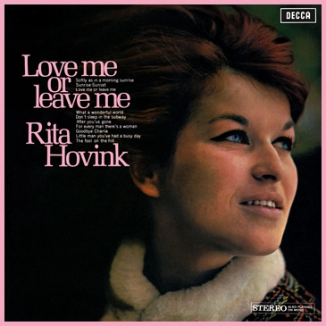 RITA HOVINK / リタ・ホヴィンク / ラヴ･ミー･オア･リーヴ･ミー