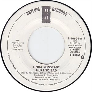 LINDA RONSTADT / リンダ･ロンシュタット / HURT SO BAD