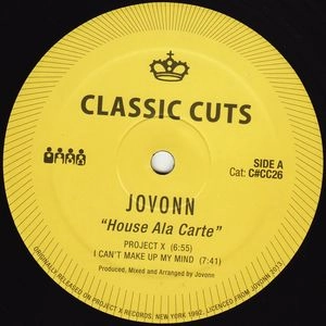 JOVONN / ジョヴォーン / HOUSE ALA CARTE