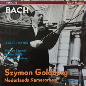 SZYMON GOLDBERG / シモン・ゴールドベルク / BACH: BRANDENBURG CONCERTOS