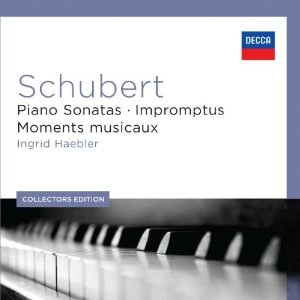 INGRID HAEBLER / SCHUBERT:PIANO SONATAS,IMPROMPTUS