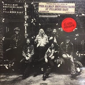 ALLMAN BROTHERS BAND / オールマン・ブラザーズ・バンド / ALLMAN BROTHERS BAND AT THE FILMORE EAST