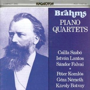 CSILLA SZABO / チッラ・サボー / BRAHMS: PIANO QUARTETS