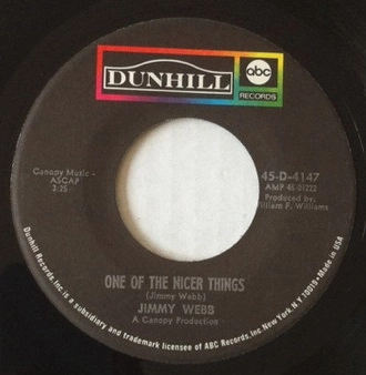 JIMMY WEBB / ジミー・ウェッブ / ONE OF THE NICER THINGS