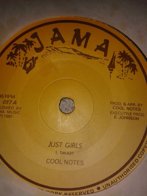 COOL NOTES / クール・ノーツ / JUST GIRLS