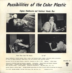 EUGENE CHADBOURNE / ユージン・チャドボーン / POSSIBILITIES OF THE COLOR PLASTIC