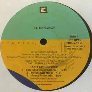 EL DEBARGE / CAN'T GET ENOUGH