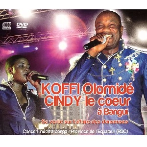 KOFFI OLOMIDE , CINDY LE COEUR / A BANGUI / BANGUI