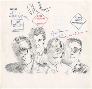 ELVIS COSTELLO & THE ATTRACTIONS / エルヴィス・コステロ&ジ・アトラクションズ / TRACKS ON HIS NEW ALBUM ALMOST BLUE