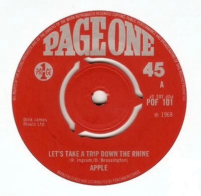 APPLE / アップル / LET'S TAKE A TRIP DOWN THE RHINE