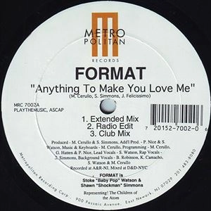 FORMAT (R&B) / ANYTHING TO MAKE YOU LOVE ME / WHENEVER I CALL YOUR NAME