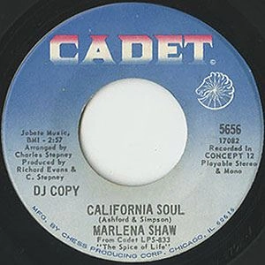 MARLENA SHAW / マリーナ・ショウ / LOOKING THRU THE EYES OF LOVE / CALIFORNIA SOUL