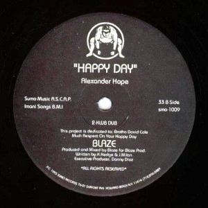 ALEXANDER HOPE / HAPPY DAY