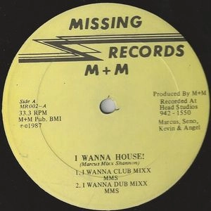 M+M / I WANNA HOUSE!