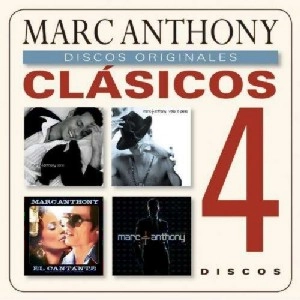 MARC ANTHONY / マーク・アンソニー / CLASICOS 4DISCOS(MARC ANTHONY) / CLASICOS(MARC ANTHONY)