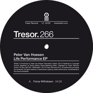 PETER VAN HOESEN / ピーター・ヴァン・ホーセン / LIFE PERFORMANCE EP