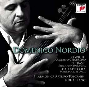 DOMENICO NORDIO / ドメニコ・ノルディオ / RESPIGHI: CONCERTO GREGORIANO