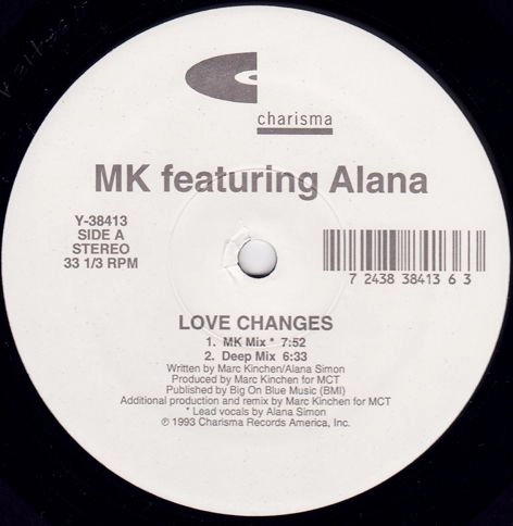 MK FEAT. ALANA / LOVE CHANGES