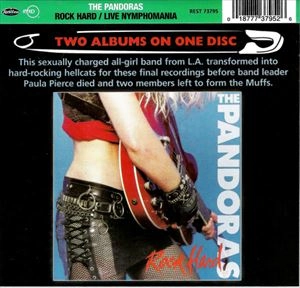 PANDORAS / パンドラス / ROCK HARD / NYMPHOMANIA LIVE
