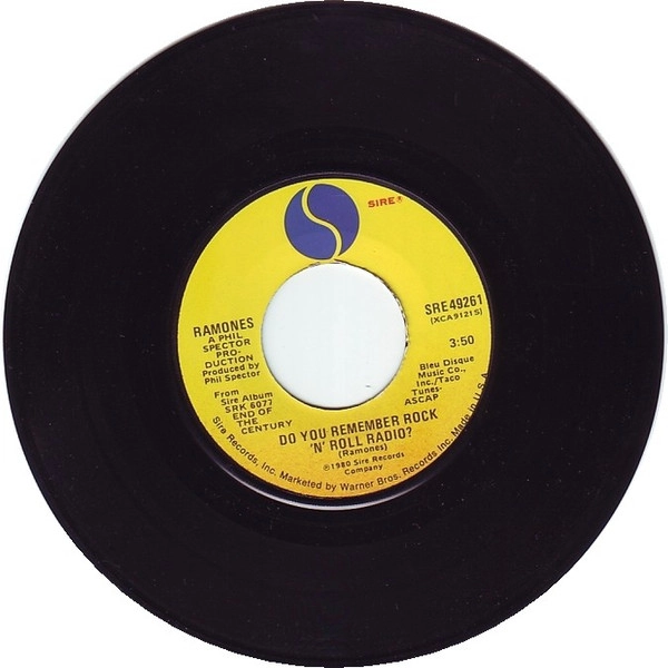 RAMONES / ラモーンズ / DO YOU REMEMBER ROCK 'N' ROLL RADIO?