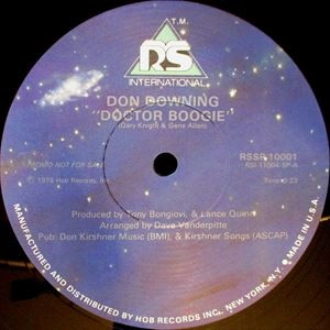 DON DOWNING / ドン・ダウニング / DOCTOR BOOGIE