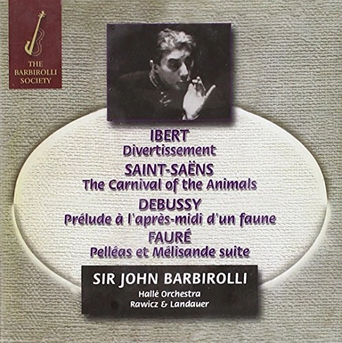 JOHN BARBIROLLI / ジョン・バルビローリ / DEBUSSY,FAURE,IBERT&S-SAENS(CD-R)