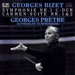 GEORGES PRETRE / BIZET: SYMPHONIE NR.1 C-DUR. CARMEN-SUITE NR.1 & 2