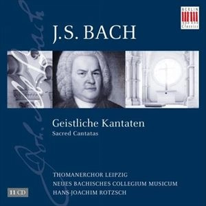 HANS-JOACHIM ROTZSCH / ハンス=ヨアヒム・ロッチュ / BACH: GEISTLICHE KANTATEN