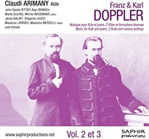 CLAUDI ARIMANY / クラウディ・アリマニー / DOPPLER: MUSIC FOR FLUTE AND PIANO, TWO FLUTES AND VARIOUS SETTINGS VOL.2 & 3