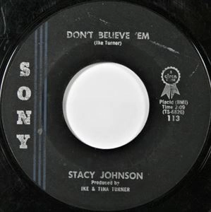 STACY JOHNSON / DON'T BELIEVE 'EM