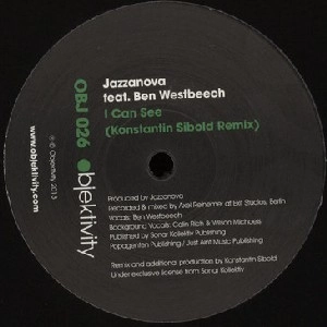 JAZZANOVA FEAT. BEN WESTBEECH / I CAN SEE(KONSTANTIN SIBOLD REMIX)