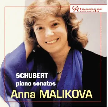 ANNA MALIKOVA / アンナ・マリコヴァ / SCHUBERT:PIANO SONATA