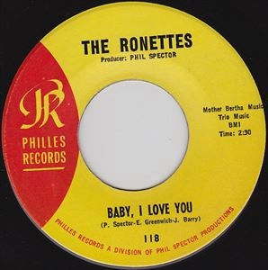 RONETTES / ロネッツ / BABY, I LOVE YOU
