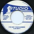 SLIM SMITH / スリム・スミス / I'VEGOTYOURNUMBER(ORIGINALSTAMPER)