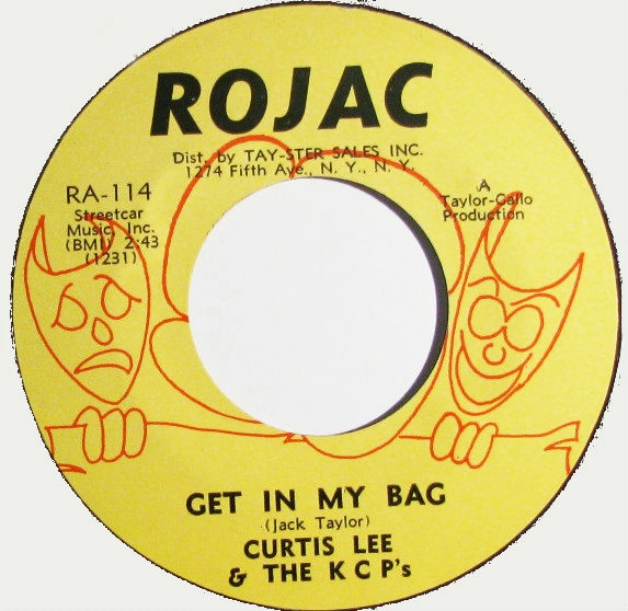 CURTIS LEE & THE KCP / GET IN MY BAG