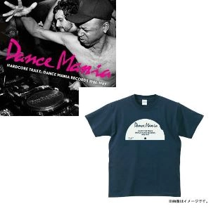 V.A.(DANCE MANIA) / LP + ディスクユニオン限定Tシャツ付セット ネイビー MEDIUM