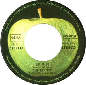BEATLES / ビートルズ / LET IT BE