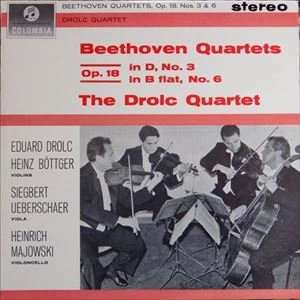 DROLC STRING QUARTET / ドロルツ弦楽四重奏団 / BEETHOVEN:STRING QUARTET NO.3&6