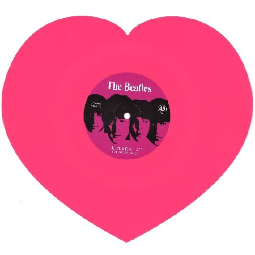 BEATLES / ビートルズ / LOVE ME DO(PINK HEART SHAPED )