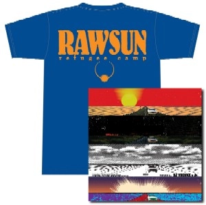 DJ YOSUKE × Jr. (RAW SUN refugee camp) / HOME WARD BOUND ★ユニオン限定T-SHIRTS付セットMサイズ