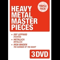 HEAVY METAL MASTERPIECE (DEF LEPPARD / METALLICA / IRON MAIDEN) / ヘヴィ・メタル・マスターピース(デフ・レパード / メタリカ / アイアン・メイデン) / ヒステリア＋メタリカ（ブラックアルバム）＋マリョクノコクイン / HYSTERIA+METALLICA(BLACK ALBUM)+NUMBER OF THE BEAST