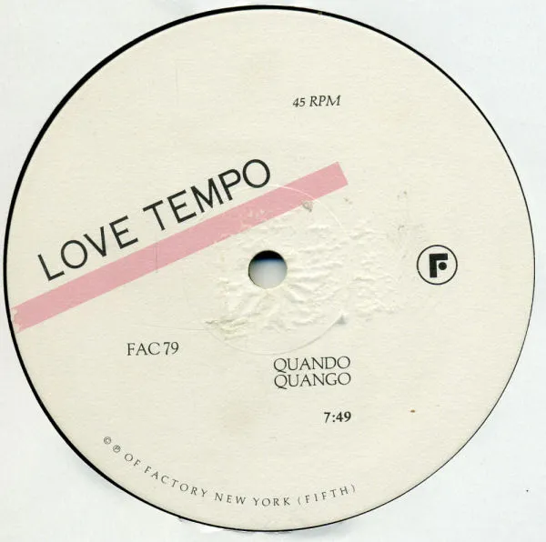QUANDO QUANGO / クアンド・クアンゴ / LOVE TEMPO