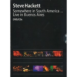 STEVE HACKETT / スティーヴ・ハケット / SOMEWHERE IN SOUTH AMERICA: DVD+CD(NTSC)