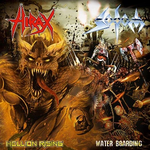SPLIT (SODOM / HIRAX) / SPLIT SINGLE (COLOURED VINYL) 