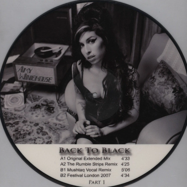 AMY WINEHOUSE / エイミー・ワインハウス / BACK TO BLACK (PART 1) PICTURE DISC