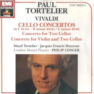 PHILIP LEDGER / フィリップ・レッジャー / VIVALDI: CELLO CONCERTOS