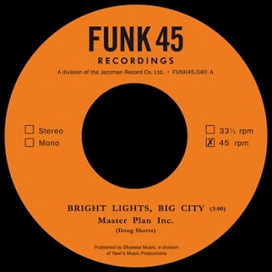MASTER PLAN INC. / HEARTBREAKER + BRIGHT LIGHTS, BIG CITY