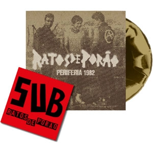 RATOS DE PORAO / ハトス・ヂ・ポラォン / PERIFERIA 1982(GOLD/BLACK SPLATTER)