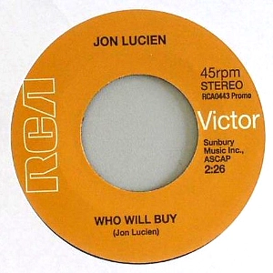JON LUCIEN / ジョン・ルシアン / LISTEN LOVE + WHO WILL BUY